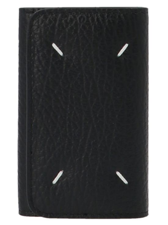 26FW 마르지엘라 포 스티치 키 홀더 SA3UA0001P4455T8013 Black