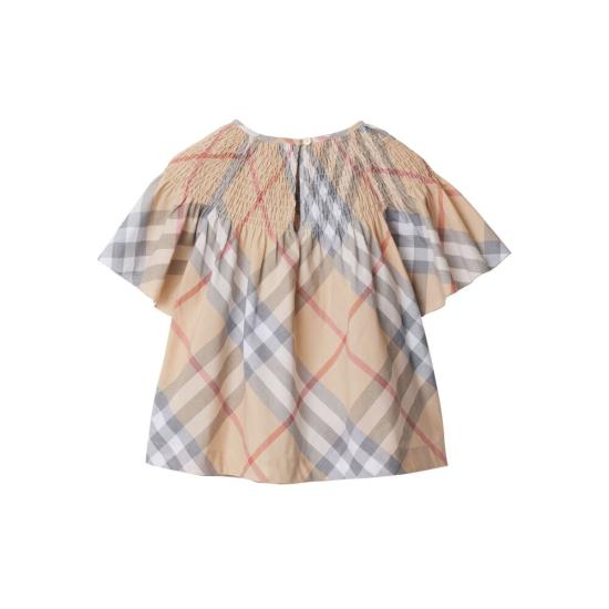 25SS [키즈] 버버리 블라우스 8100059 KG5 CALI A2205 NEUTRALS GREY - BURBERRY