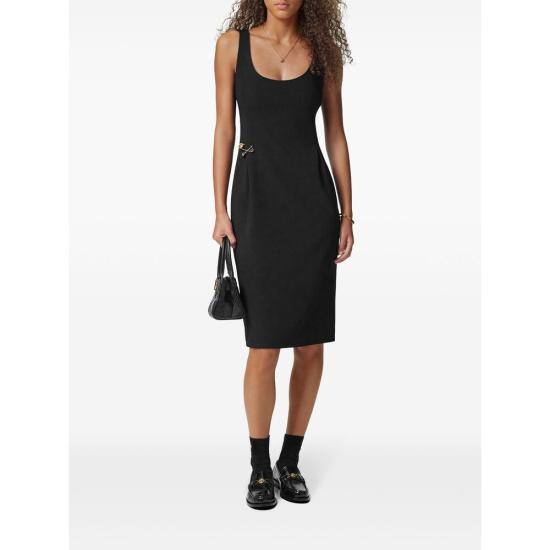 25SS 베르사체 원피스 1A13362 1018664 1B000 BLACK - VERSACE