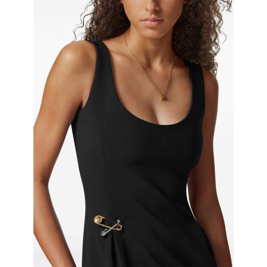 25SS 베르사체 원피스 1A13362 1018664 1B000 BLACK - VERSACE