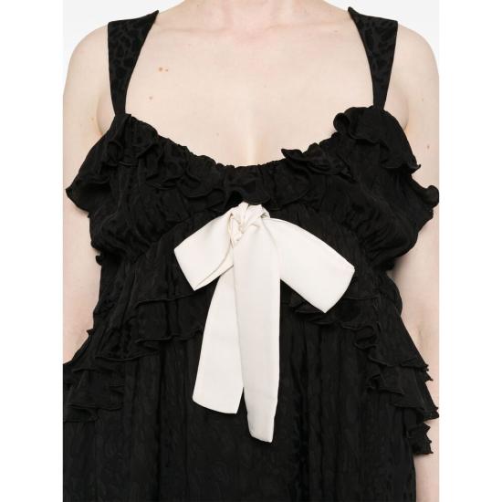 25SS 시에드레스 민소매 티셔츠 WRS25TP13BK MANOLIAS BLACK - SIEDRES