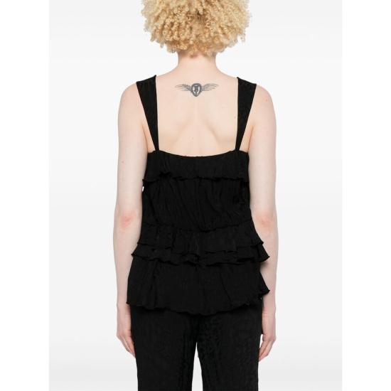 25SS 시에드레스 민소매 티셔츠 WRS25TP13BK MANOLIAS BLACK - SIEDRES