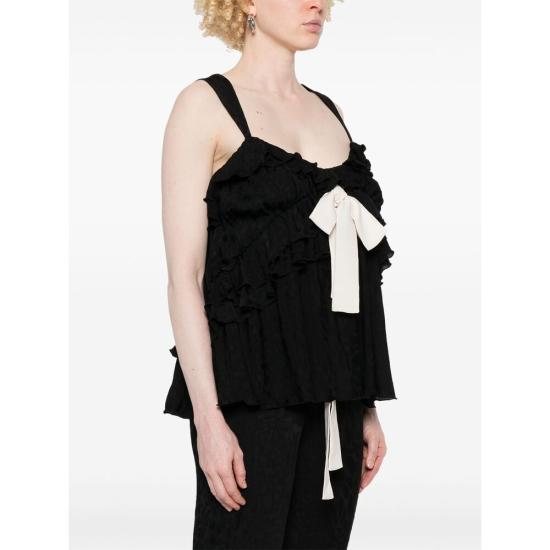 25SS 시에드레스 민소매 티셔츠 WRS25TP13BK MANOLIAS BLACK - SIEDRES