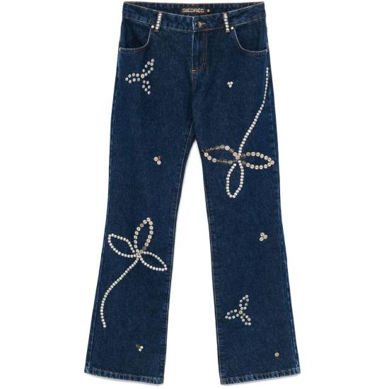 25SS 시에드레스 데님 팬츠 WRS25BT13NA LUISIA NAVY BLUE