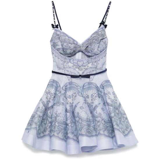 25SS 짐머만 숏 원피스 2352DR251 BLUE