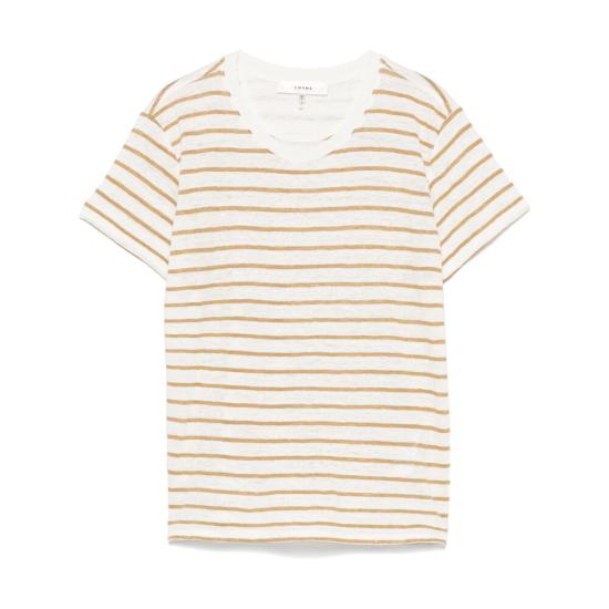 25SS 프레임 반팔 티셔츠 WP25JTE008 DKKM GREEN WHITE