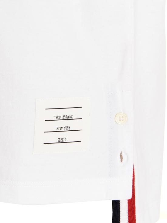 25FW 톰브라운 탑 MJS010A01454100 White - THOM BROWNE