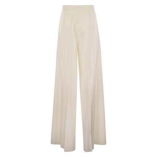 25SS 막스마라 NINFA 닌파 울 개버딘 트라우저 2511131011600 WHITE - MAX MARA