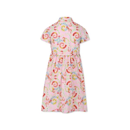 25SS [키즈] 베르사체 원피스 1018142 1A13110 5PC00 PINK - VERSACE