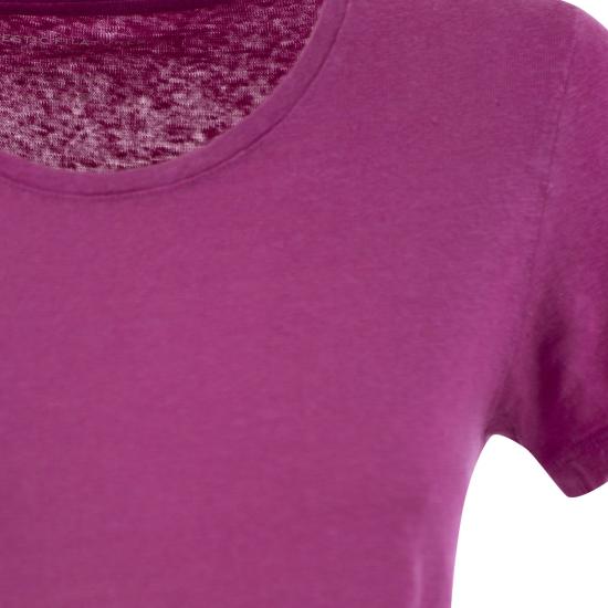  마제스틱필라쳐 반팔 티셔츠 E24MGD011 FTS162 FUCHSIA - MAJESTIC FILATURES