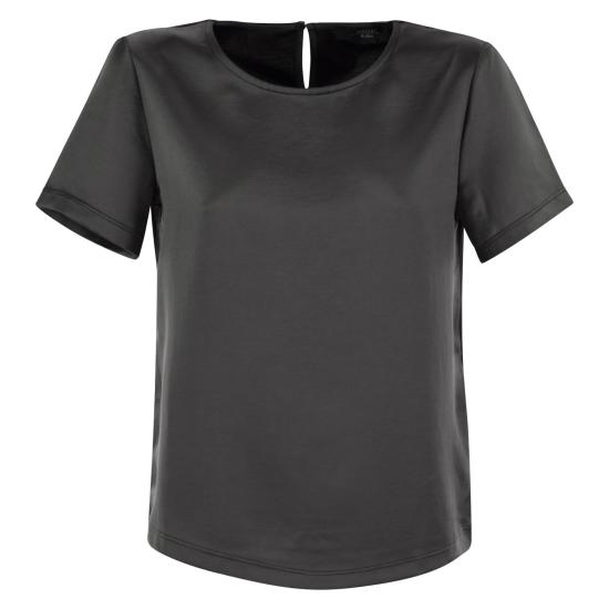 25SS 위켄드막스마라 반팔 티셔츠 2515941051600 BLACK