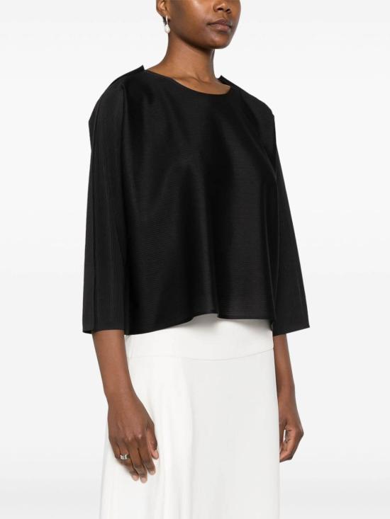  플리츠플리즈 블라우스 PP48KK64515 Black - PLEATS PLEASE