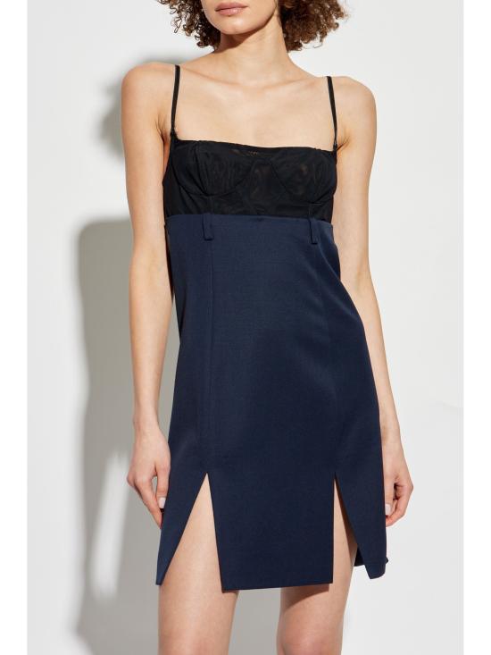 25SS 디 아티코 미디 원피스 250WCA00387WWW046AA 184 Blue - THE ATTICO