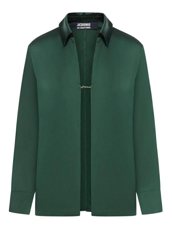 24FW 자크뮈스 셔츠 213SH1031000590 Dark Green