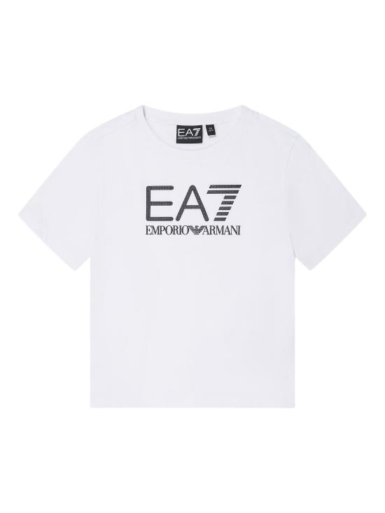 24FW [키즈] 엠포리오 아르마니 티셔츠 6DBT53 BJ02Z1100 - EMPORIO ARMANI