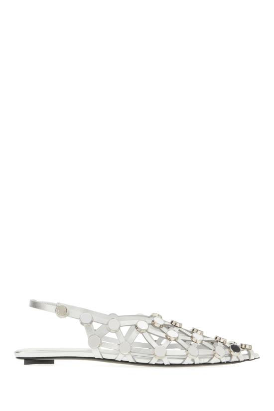 25SS 디 아티코 플랫 슈즈 250WSH00801LBT112SA 002 SILVER