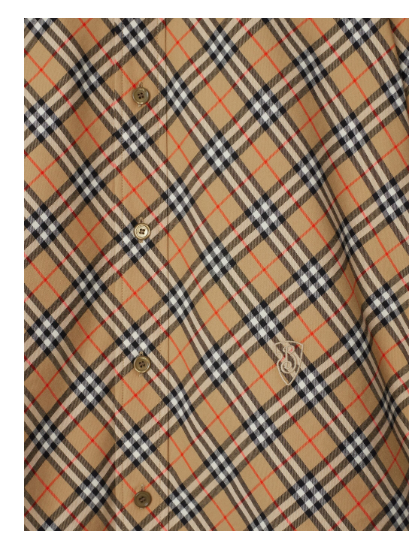 24FW 버버리 체크 패턴 코튼 셔츠  8098252 B9368 - BURBERRY