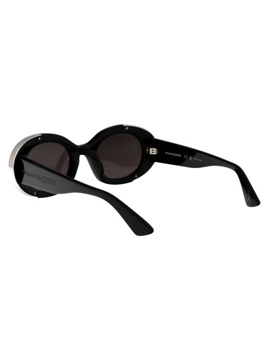 26SS 알렉산더 맥퀸 선글라스 AM0445S 001 black - ALEXANDER MCQUEEN