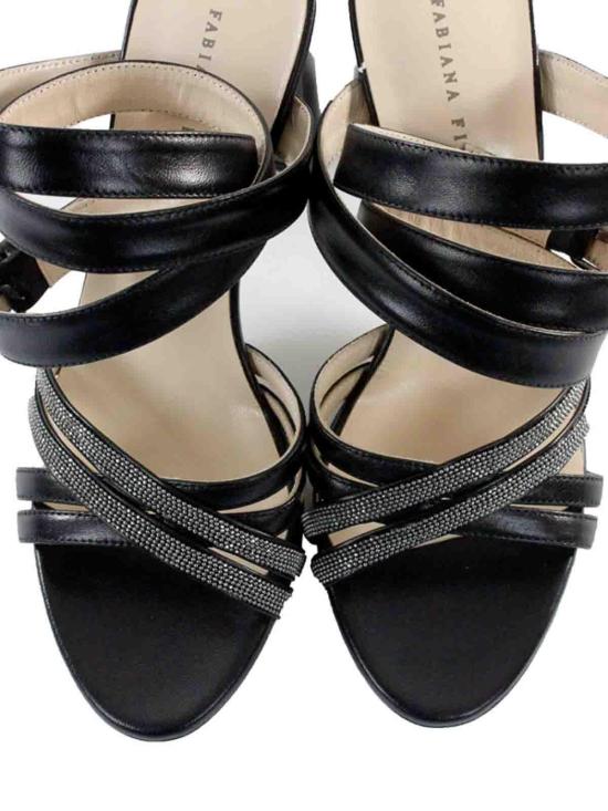  파비아나 필리피 샌들 ASD270W298A081VR2 Black - FABIANA FILIPPI