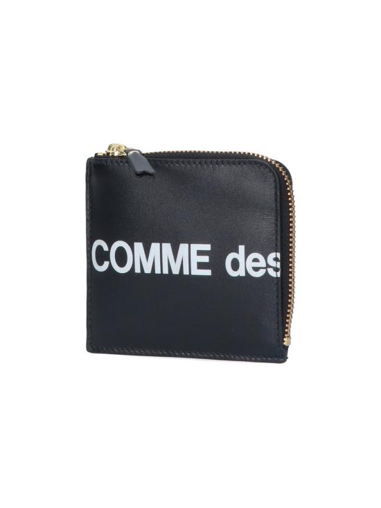 25SS 꼼데가르송 휴즈 로고 하프지퍼 SA3100HL Black - COMME DES GARCONS