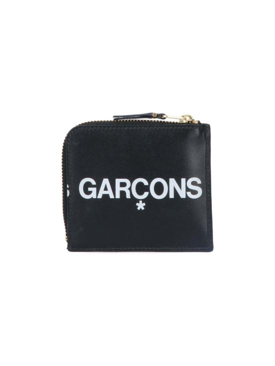 25SS 꼼데가르송 휴즈 로고 하프지퍼 SA3100HL Black - COMME DES GARCONS