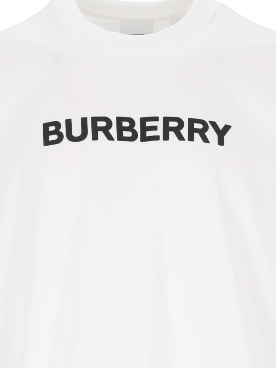 25SS 버버리 로고 반팔 티셔츠 8084234 A1464 White - BURBERRY