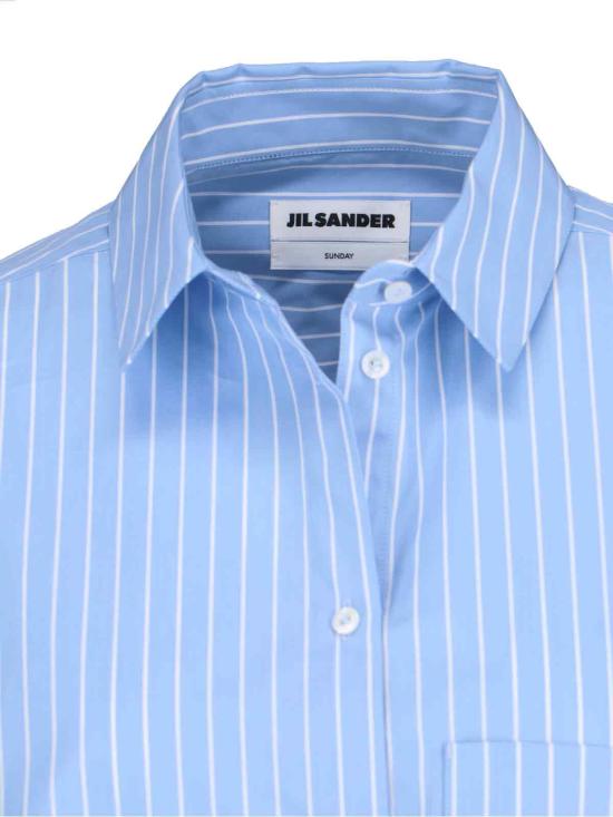 25SS 질샌더 셔츠 J05DL0107 J45173 471 Blue - JIL SANDER