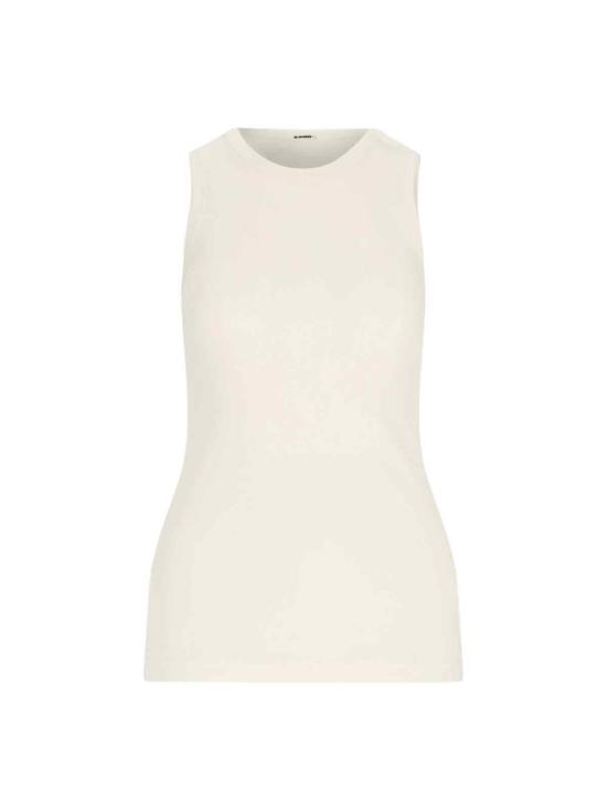 25SS 질샌더 민소매 티셔츠 J40FV0106 JTN356 961 White - JIL SANDER