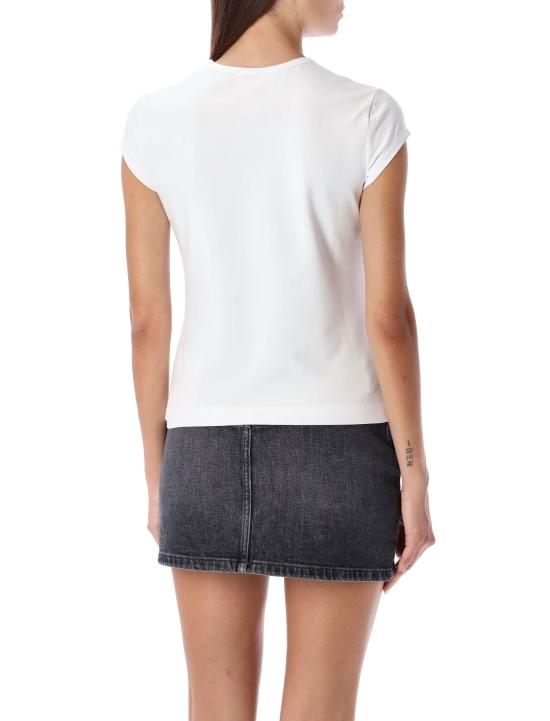 25FW 디젤 반팔 티셔츠 A062680AFAA 100 Bianco - DIESEL