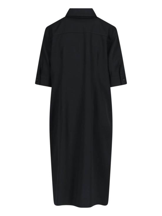 25SS 질샌더 미디 원피스 J04DL0002 J40003 001 Black - JIL SANDER