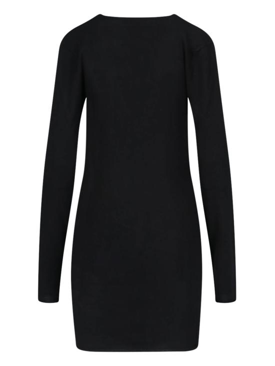 25SS 디 아티코 미디 원피스 250WCA00400 KWS007AA 100 Black - THE ATTICO