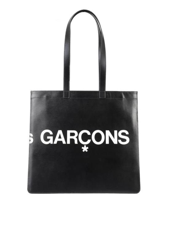 26SS 꼼데가르송 휴즈 로고 레더 SA9001HL1 Black - COMME DES GARCONS