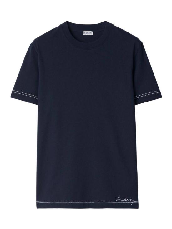  버버리 반팔 티셔츠 8094777 Dark Blue