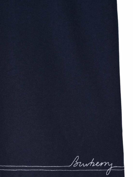  버버리 반팔 티셔츠 8094777 Dark Blue - BURBERRY