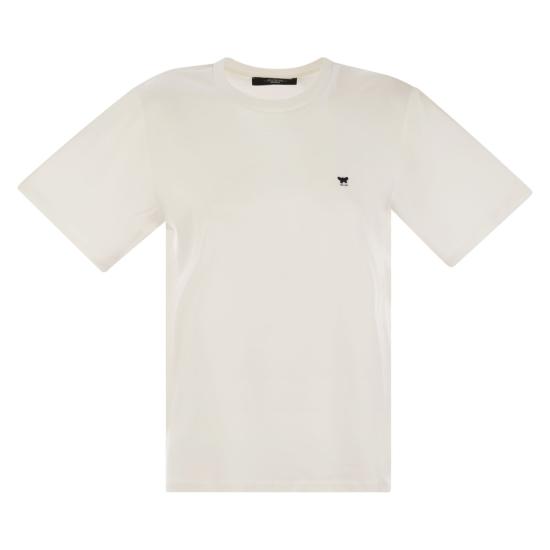 25SS 위켄드막스마라 반팔 티셔츠 2515971031600 WHITE