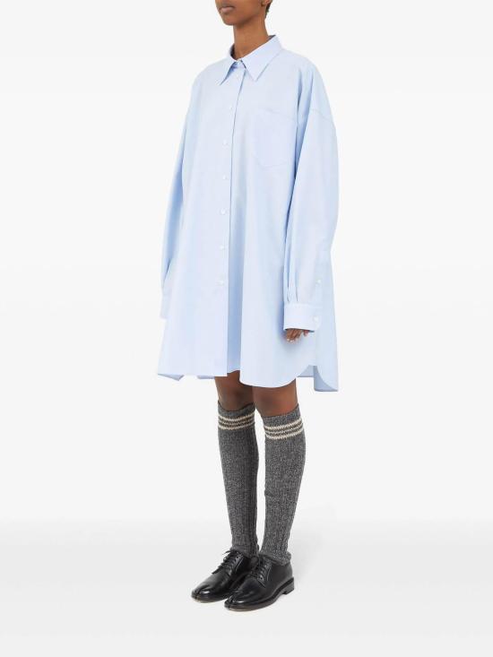 26FW 마르지엘라 셔츠 드레스 S51DL0253S54750479 LIGHT BLUE - MAISON MARGIELA