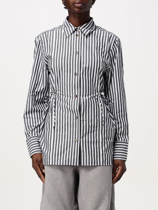 25SS 가니 셔츠 W0096 099 Black