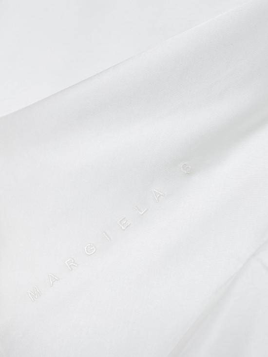  [키즈] MM6 메종마르지엘라 티셔츠 M60489MM01W M6101 White - MM6 MAISON MARGIELA