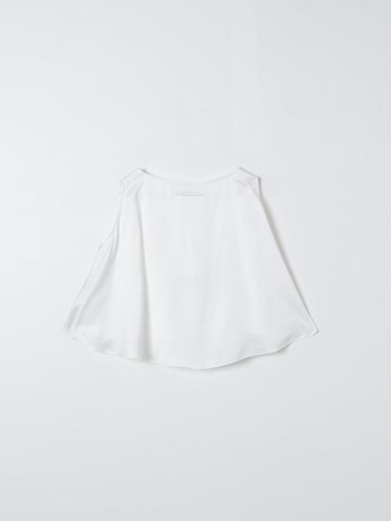  [키즈] MM6 메종마르지엘라 티셔츠 M60489MM01W M6101 White - MM6 MAISON MARGIELA