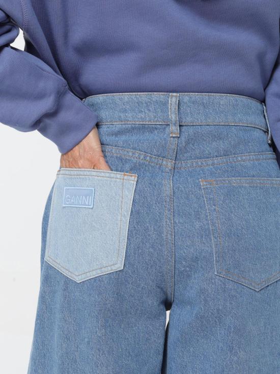  가니 데님 팬츠 J1398 567 Blue - GANNI