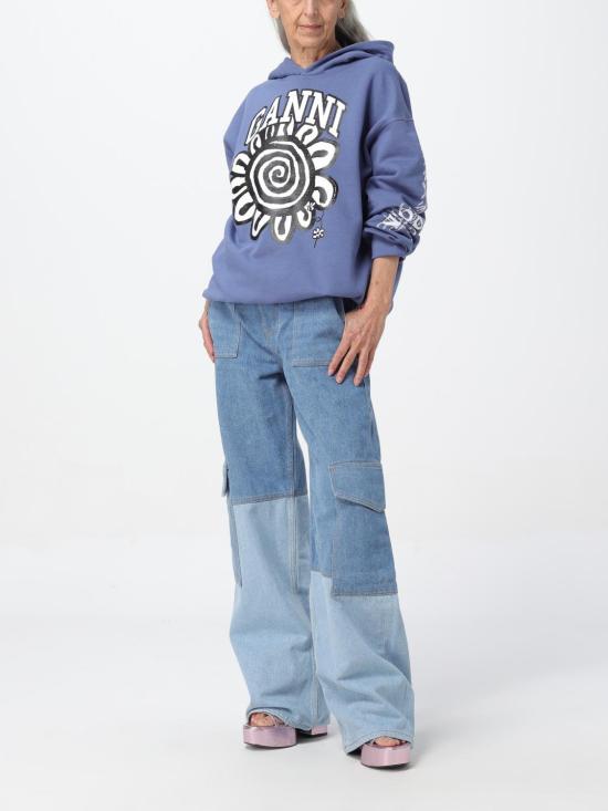  가니 데님 팬츠 J1398 567 Blue - GANNI