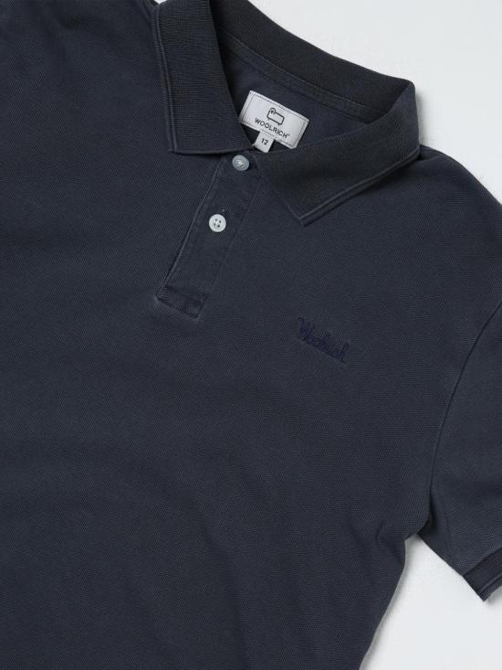  [키즈] 울리치 폴로 셔츠 CFWKPO0037MRUT3721 3989 Blue 1 - WOOLRICH