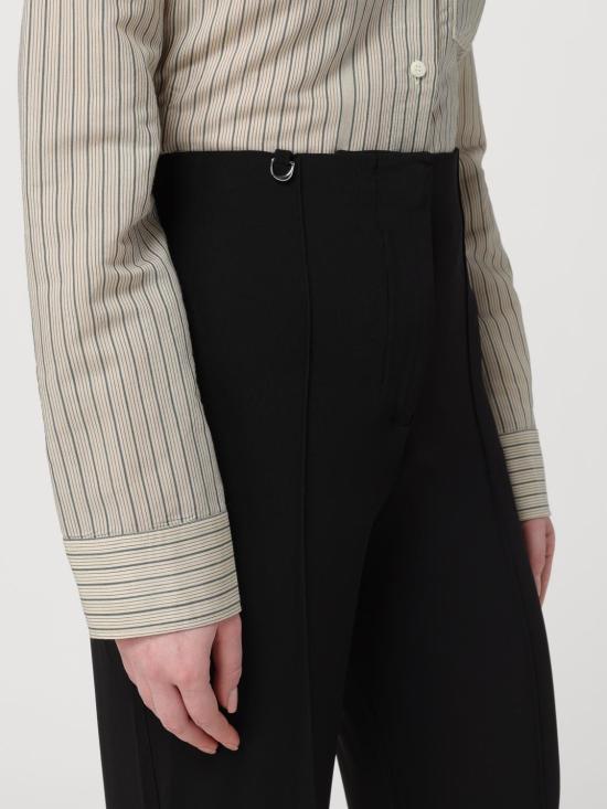  자크뮈스 스트레이트 팬츠 241PA1081322 990 Black - JACQUEMUS