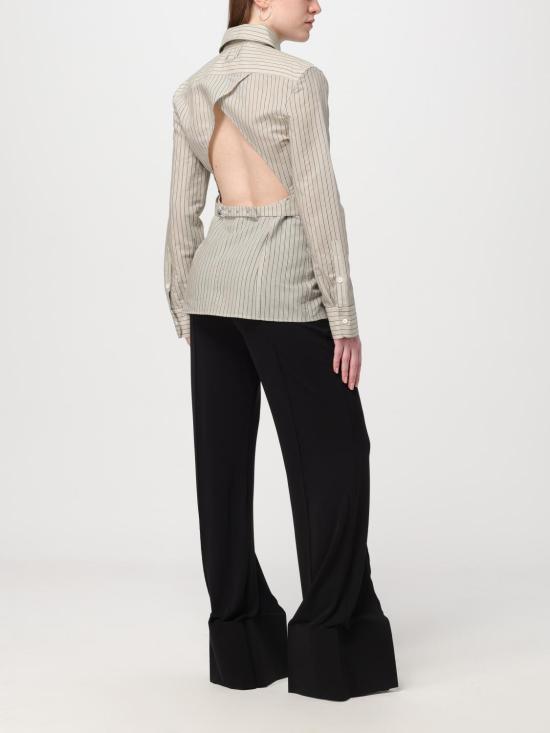  자크뮈스 스트레이트 팬츠 241PA1081322 990 Black - JACQUEMUS