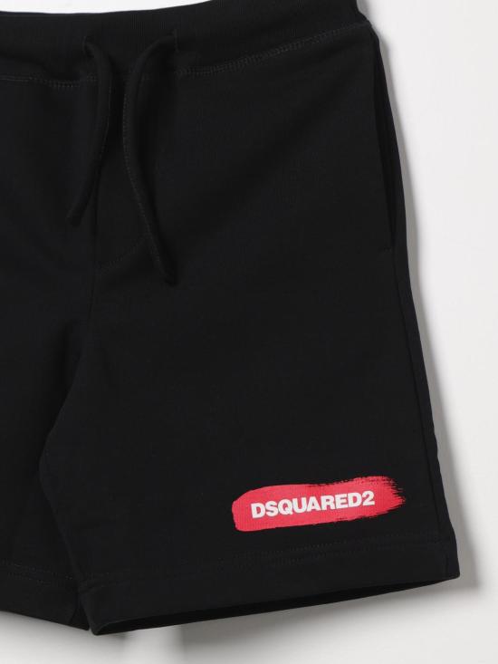  [키즈] 디스퀘어드2 쇼츠/버뮤다 DQ2093D0A2F DQ900 Black - DSQUARED2