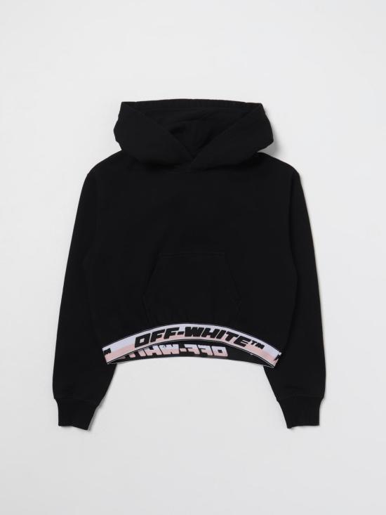  [키즈] 오프화이트 트레이닝 상의 OGBB005C99FLE001 1010 Black