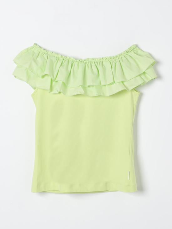 25FW [키즈] 모나리자 티셔츠 17C6083201 0027 Grass Green