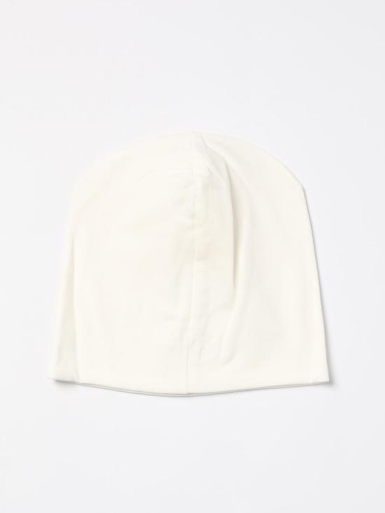 24FW [키즈] 모스키노 모자 HUX02MLDA14 10063 White - MOSCHINO