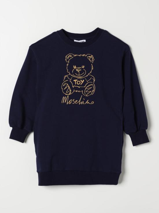 24FW [키즈] 모스키노 원피스 HAV0DPLDA17 40016 Blue