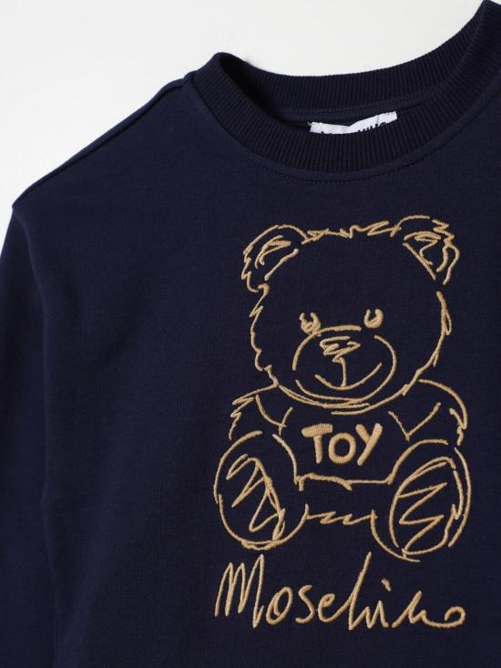 24FW [키즈] 모스키노 원피스 HAV0DPLDA17 40016 Blue - MOSCHINO